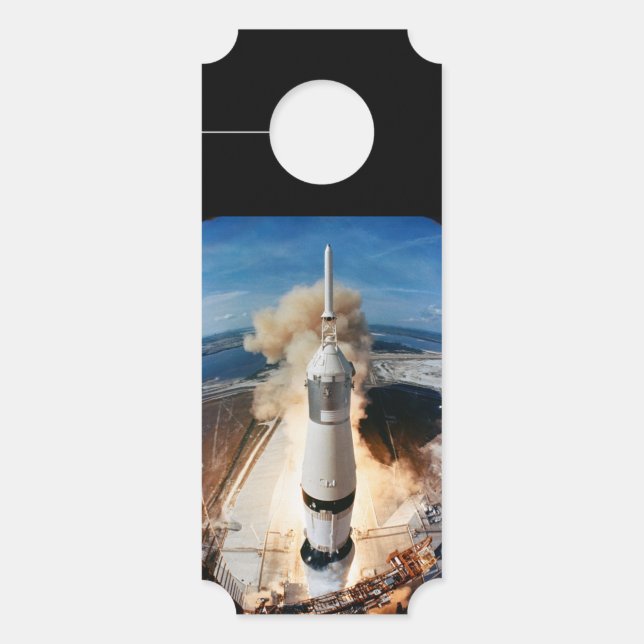 Saturn V Rocket start 1969 Apollo Spacecraft Deurhanger (Voorkant)
