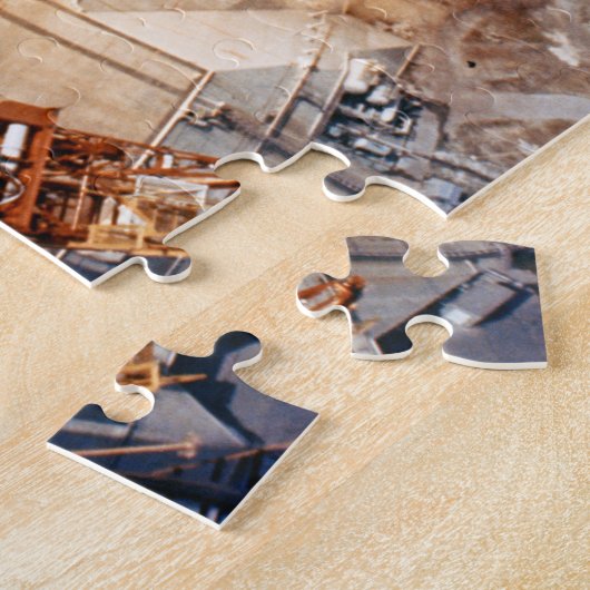 Saturn V Rocket start 1969 Apollo Spacecraft Legpuzzel (Zijkant)