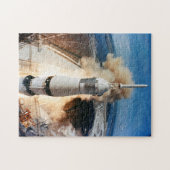 Saturn V Rocket start 1969 Apollo Spacecraft Legpuzzel (Horizontaal)