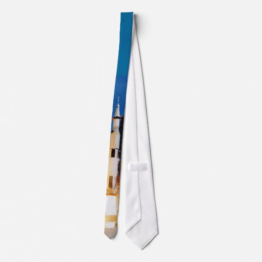 Saturn V Stropdas (Achterkant)