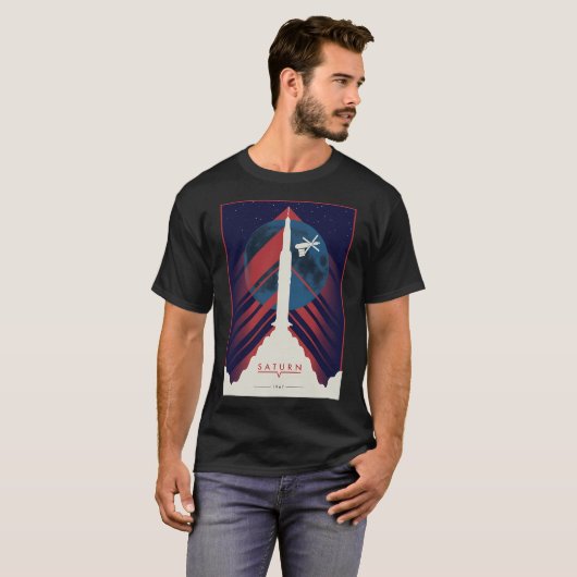 Saturn V T-shirt (Voorkant volledig)