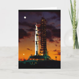 Saturn V Wenskaart Kaart