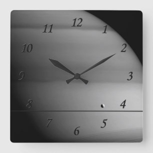 Saturn Vierkante Klok