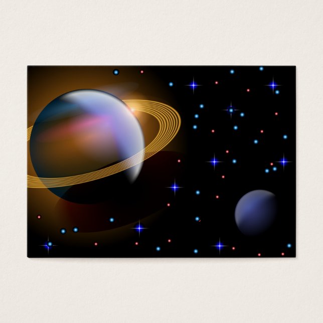Saturn Visitekaartjes (Voorkant)