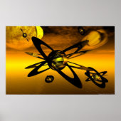 saturnachtig poster (Voorkant)