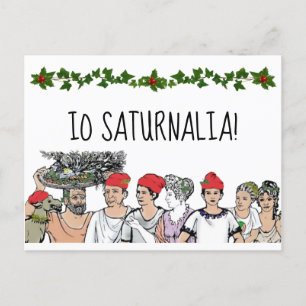 Saturnalia Holiday Briefkaart