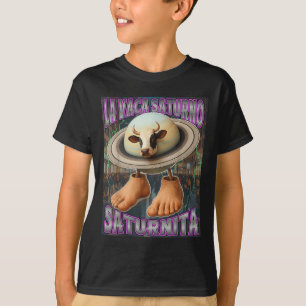Saturnita La Vaca Saturno Italiaanse Brainrot Verj T-shirt