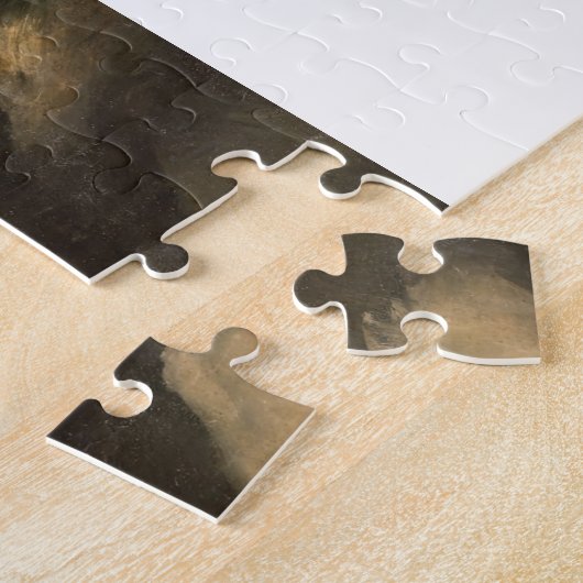 Saturno devorando a su hijo francisco de goya legpuzzel (Zijkant)