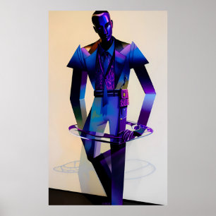 Saturn's Fashions, Broekringen Voor Mannen Ken Gag Poster