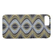 Saturn's Rings iPhone Case - Mirror Afbeelding Des (Achterkant (Horizontaal))
