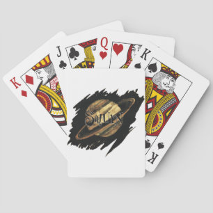 Saturnus-afspeelkaarten Pokerkaarten