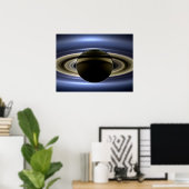 Saturnus - De dag waarop de aarde glimlachte Poster (Thuiskantoor)