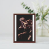 Saturnus die zijn zoon uit de Pinturas Negras haal Briefkaart (Staand voorkant)