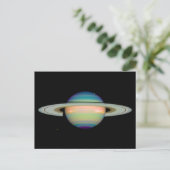 Saturnus Infrarood Afbeelding Briefkaarten (Staand voorkant)