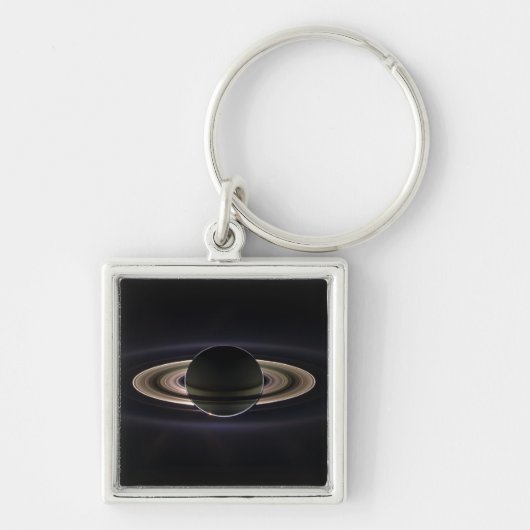 Saturnus Lichtgevende Sleutelhanger (Voorkant)