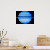 Saturnus Light Show Canvas afdrukken Poster (Keuken)