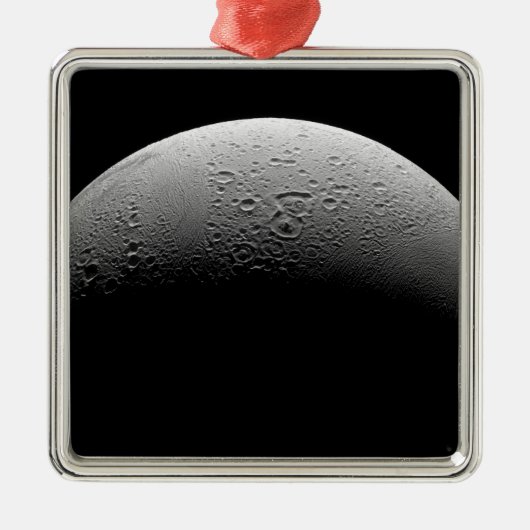Saturnus maan Enceladus 5 Metalen Ornament (Voorkant)