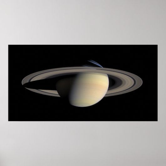 Saturnus mozaïek uit Cassini. Poster (Voorkant)