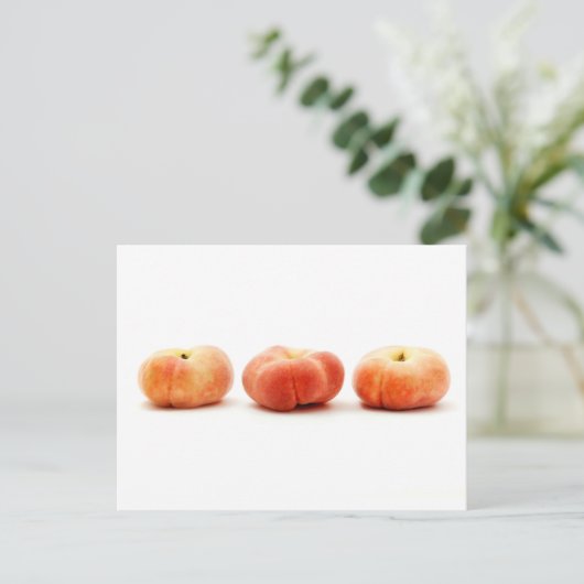 Saturnus peraches briefkaart (Staand voorkant)