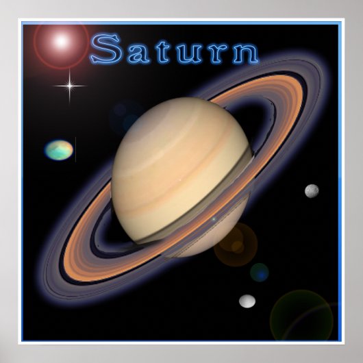 Saturnus poster (Voorkant)