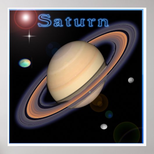 Saturnus poster (Voorkant)
