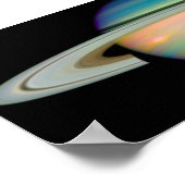 Saturnus Poster afdrukken (Hoek)