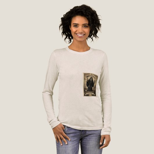 Saturnus Rex: Het Planetaire Magische Zegel & Sigi Tri-Blend Shirt (Voorkant)