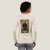 Saturnus Rex: The Planetary Magic Seal & Sigil Tri-Blend Shirt (Achterkant)