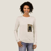 Saturnus Rex: The Planetary Magic Seal & Sigil Tri-Blend Shirt (Voorkant)