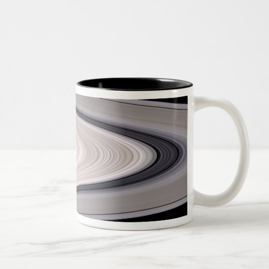 Saturnus-ringsysteem Tweekleurige Koffiemok (Rechts)