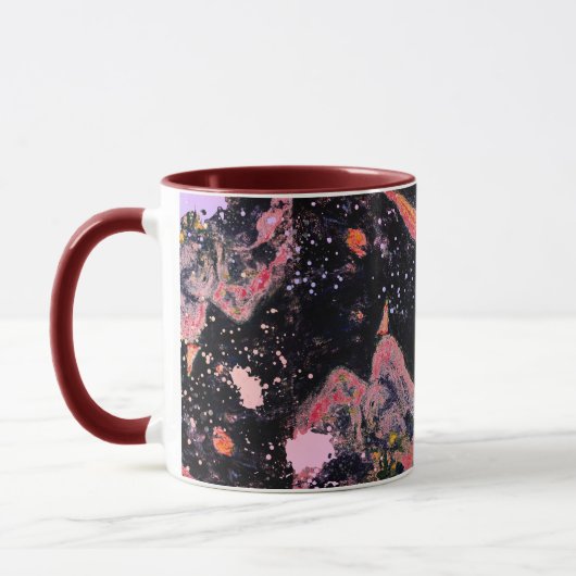 Saturnus Rising Space  Russisch Rood Mok (Links)