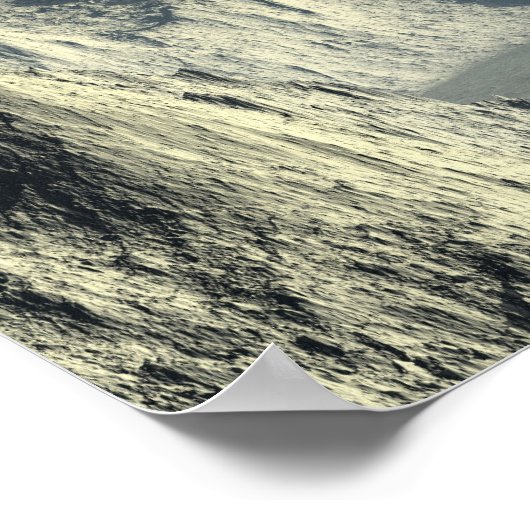 Saturnus-ruimtekunst Poster (Hoek)