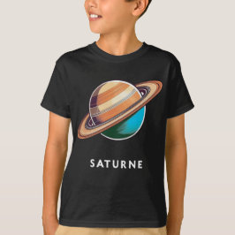 Saturnus / Saturnus - Classic Planet T-shirt T-shi