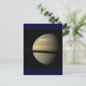 Saturnus Storm Briefkaart (Staand voorkant)