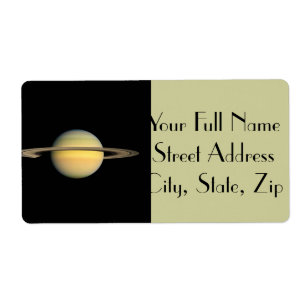 Saturnus tijdens Equinox Etiket