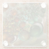 Saturnus-uitbreiding Glazen Onderzetter (Achterkant)