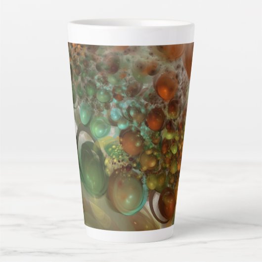 Saturnus-uitbreiding Latte Mok (Voorkant)