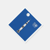 Saturnus V-raket, Apollo 11-maanlanding en maan: Servet (Hoek)