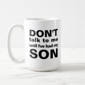 Saturnus verslindt zijn zoontje mok (Links)