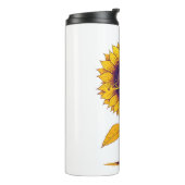 Saturnus Zonnebloem Thermosbeker (Gedraaid links)