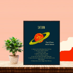Saturnusplaneet poster