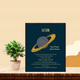 Saturnusplaneet poster