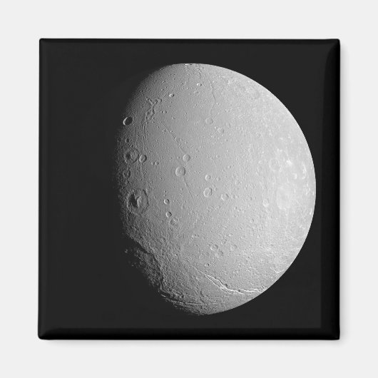 Saturnus's maan Dione 2 Magneet (Voorkant)