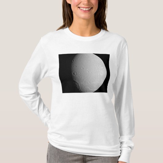 Saturnus's maan Dione 2 T-shirt (Voorkant)