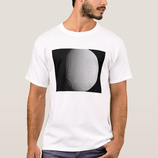 Saturnus's maan Dione 2 T-shirt (Voorkant)