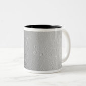 Saturnus's maan Dione 2 Tweekleurige Koffiemok (Voorkant rechts)