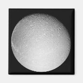 Saturnus's maan Dione Magneet (Voorkant)