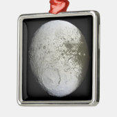 Saturnus's maan Iapetus 2 Metalen Ornament (Links)