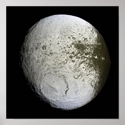 Saturnus's maan Iapetus 2 Poster (Voorkant)