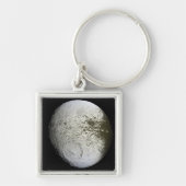 Saturnus's maan Iapetus 2 Sleutelhanger (Voorkant)